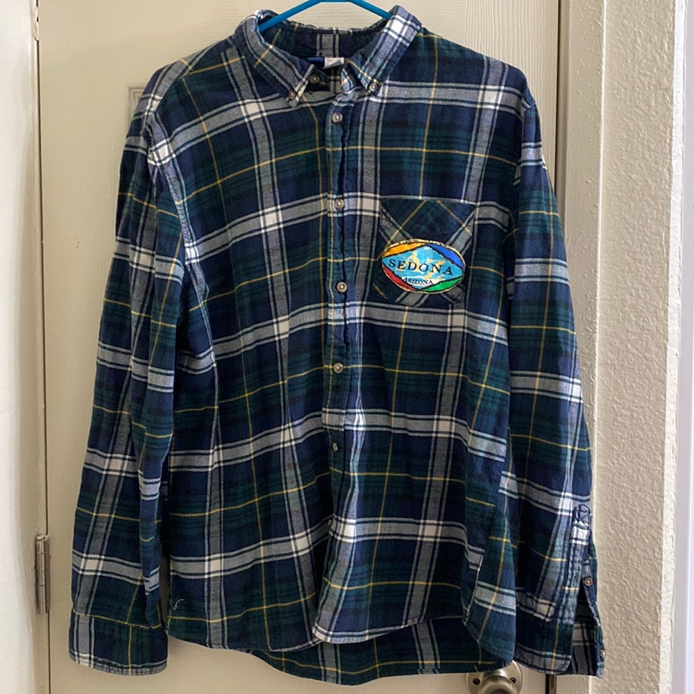 Hand sewn Sedona arizona flannel